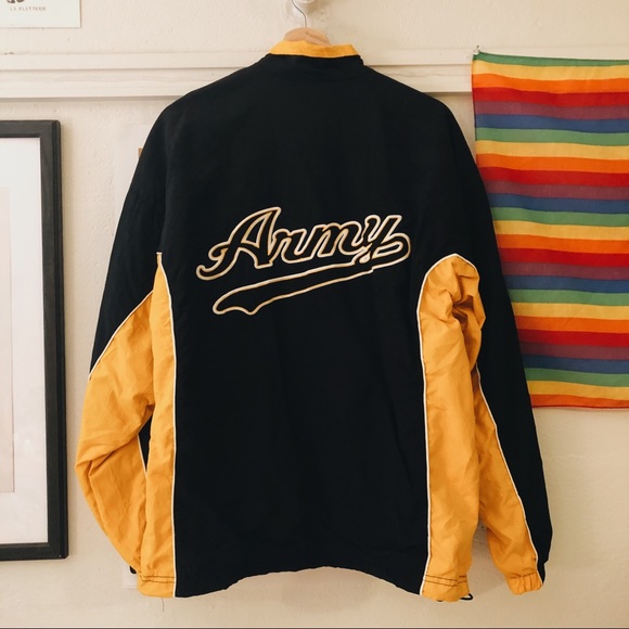 VINTAGE embroidered army windbreaker! - Picture 1 of 4